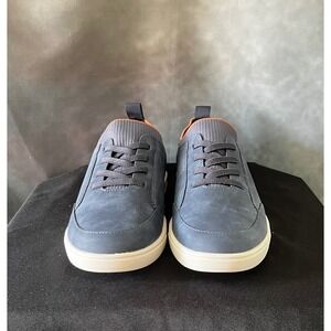 Alfani Mens Carson Memory Foam Knit Collar Navy Blue‎ Sneakers Shoes Size 10M